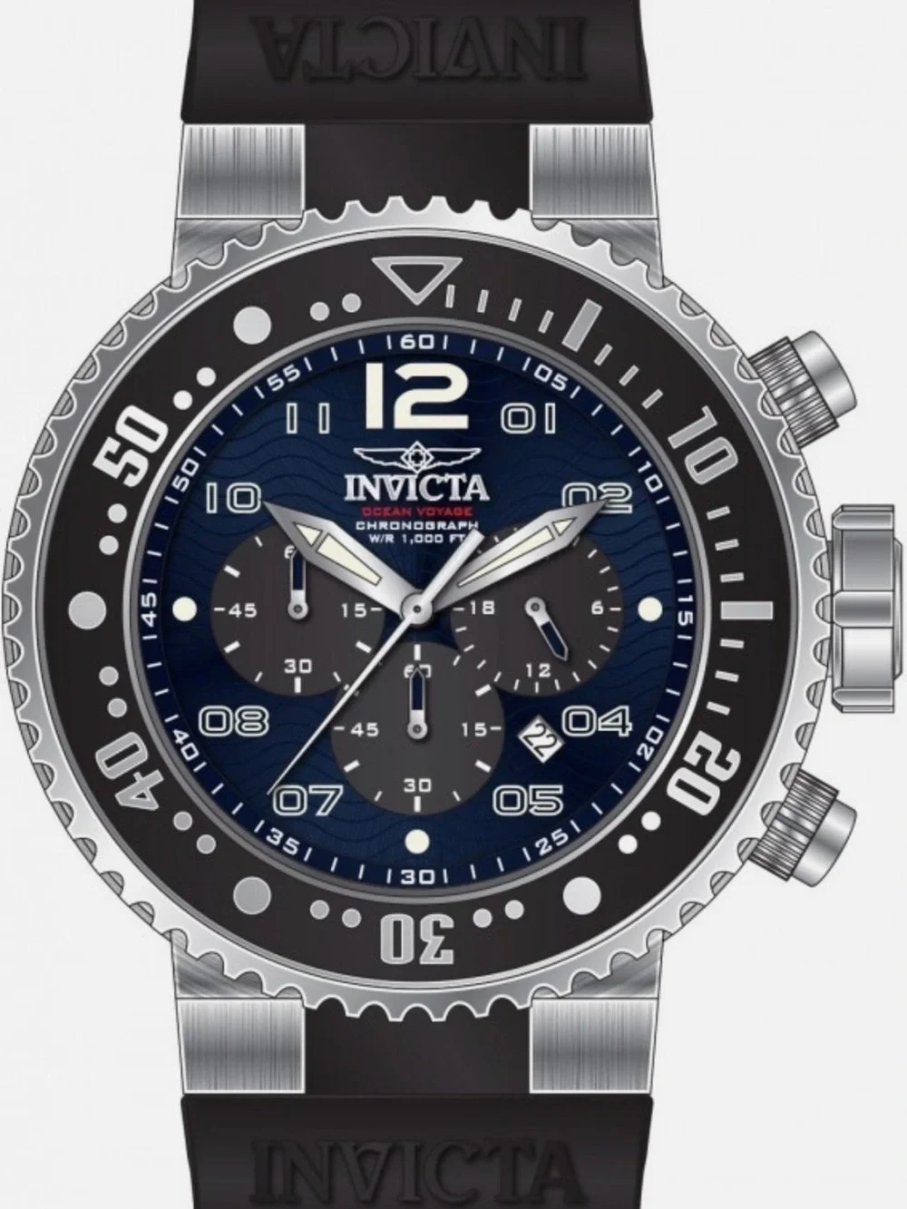 Invicta Pro Diver Crew Men's Watch - 52mm. Black (26731)